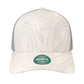 Reclaim Mid-Pro Adjustable Cap - REMPA - White Grey Topo