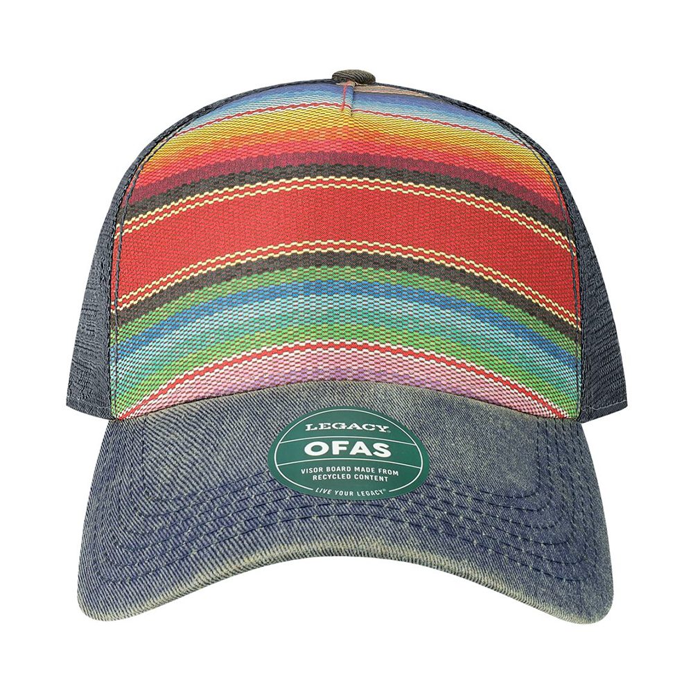 Old Favorite Five-Panel Trucker Cap - OFAFP - Poncho