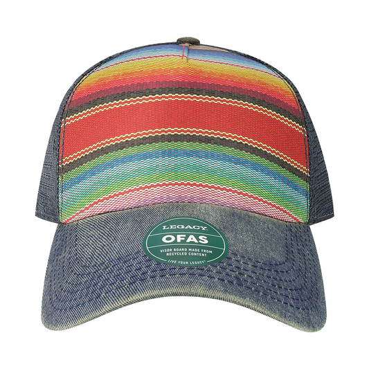 Old Favorite Five-Panel Trucker Cap - OFAFP - Poncho