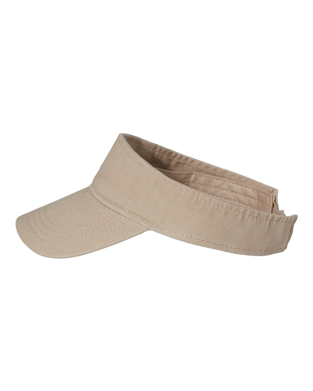 Valucap - Bio-Washed Visor - Khaki