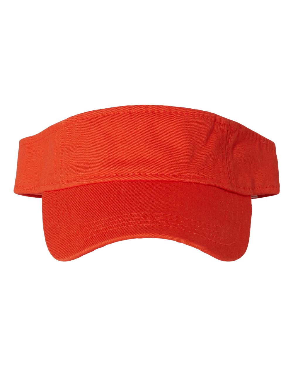 Valucap - Bio-Washed Visor - Orange