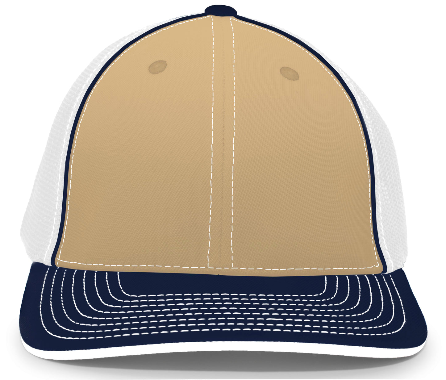 Pacific Headwear Trucker PacFlex Cap - Vegas/White/Navy