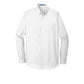 Port Authority® Long Sleeve Carefree Poplin Shirt - White