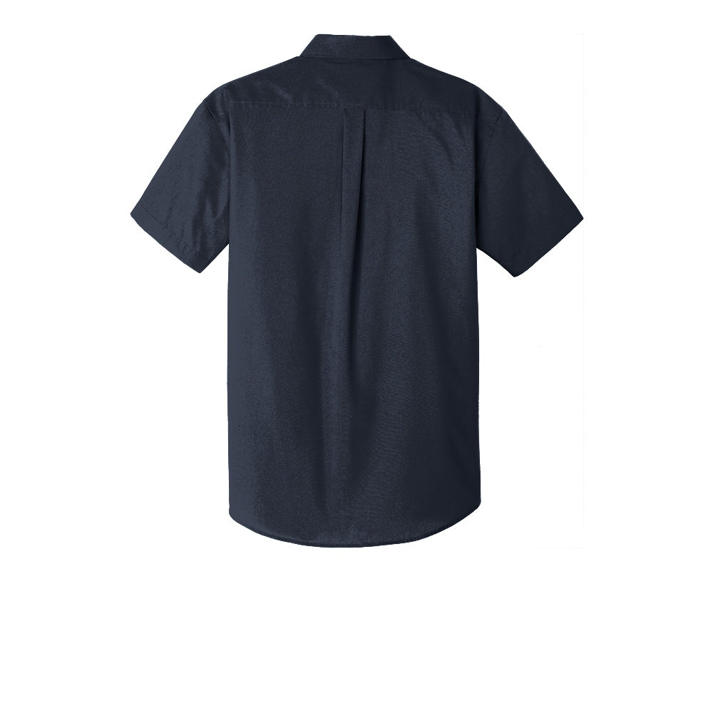 Port Authority® Short Sleeve Carefree Poplin Shirt - River Blue Navy