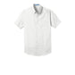 Port Authority® Short Sleeve Carefree Poplin Shirt - White