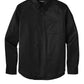 Port Authority® Long Sleeve SuperPro React™ Twill Shirt - Deep Black