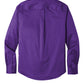 Port Authority® Long Sleeve SuperPro React™ Twill Shirt - Purple