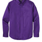 Port Authority® Long Sleeve SuperPro React™ Twill Shirt - Purple