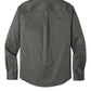 Port Authority® Long Sleeve SuperPro React™ Twill Shirt - Storm Grey