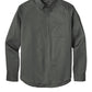 Port Authority® Long Sleeve SuperPro React™ Twill Shirt - Storm Grey