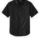 Port Authority® Short Sleeve SuperPro React™ Twill Shirt - Deep Black