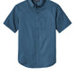 Port Authority® Short Sleeve SuperPro React™ Twill Shirt - Regatta Blue
