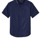 Port Authority® Short Sleeve SuperPro React™ Twill Shirt - True Navy