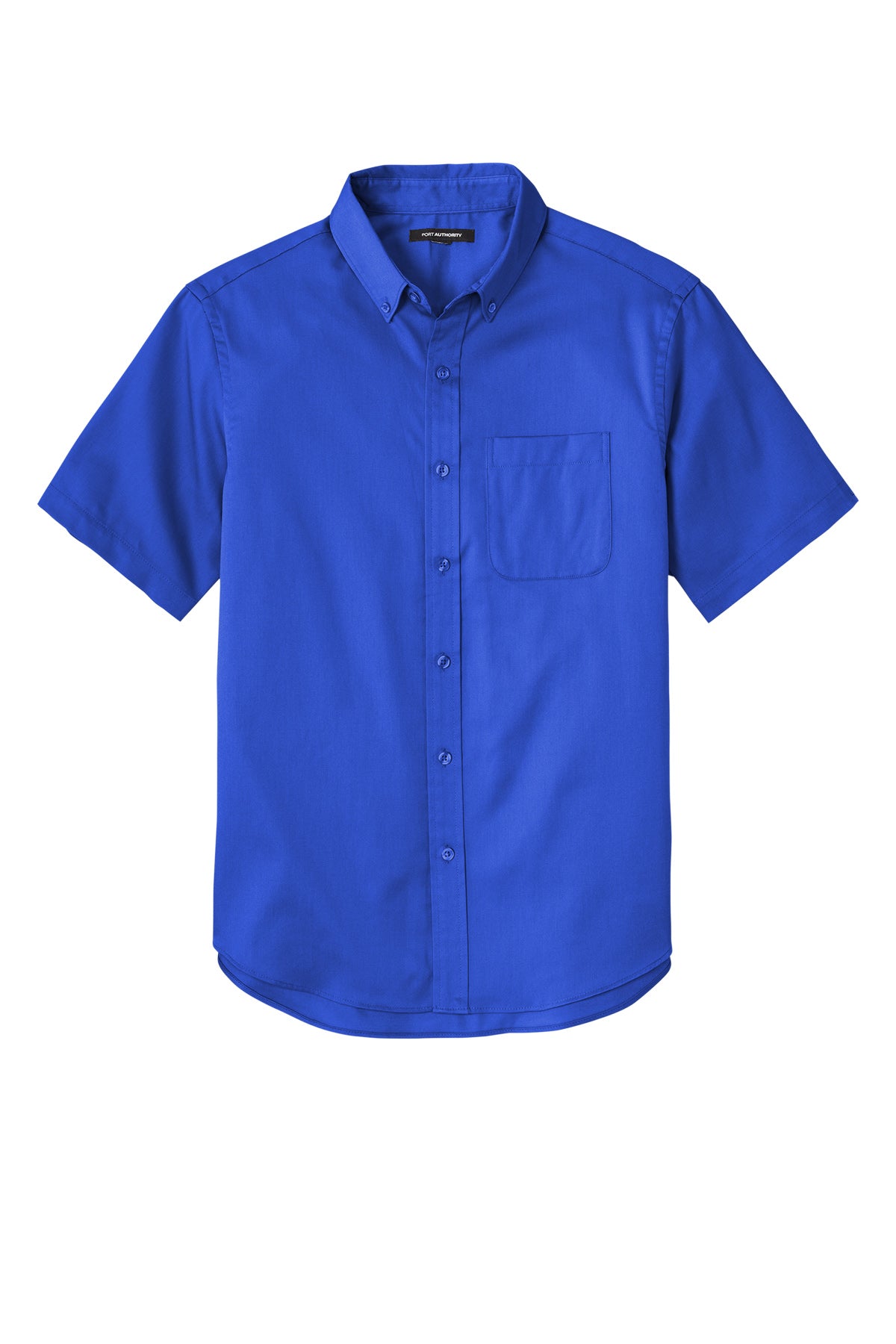 Port Authority® Short Sleeve SuperPro React™ Twill Shirt - True Royal