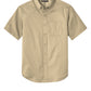 Port Authority® Short Sleeve SuperPro React™ Twill Shirt - Wheat