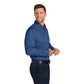 Port Authority® Long Sleeve Nailhead Easy Care Shirt - Mediterranean Blue