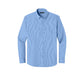 Port Authority® Long Sleeve Nailhead Easy Care Shirt - Swiss Blue
