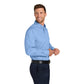 Port Authority® Long Sleeve Nailhead Easy Care Shirt - Swiss Blue