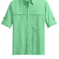 Port Authority® Long Sleeve UV Daybreak Shirt - Bright Seafoam