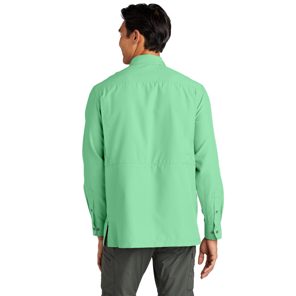 Port Authority® Long Sleeve UV Daybreak Shirt - Bright Seafoam