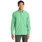 Port Authority® Long Sleeve UV Daybreak Shirt - Bright Seafoam