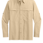 Port Authority® Long Sleeve UV Daybreak Shirt - Oat