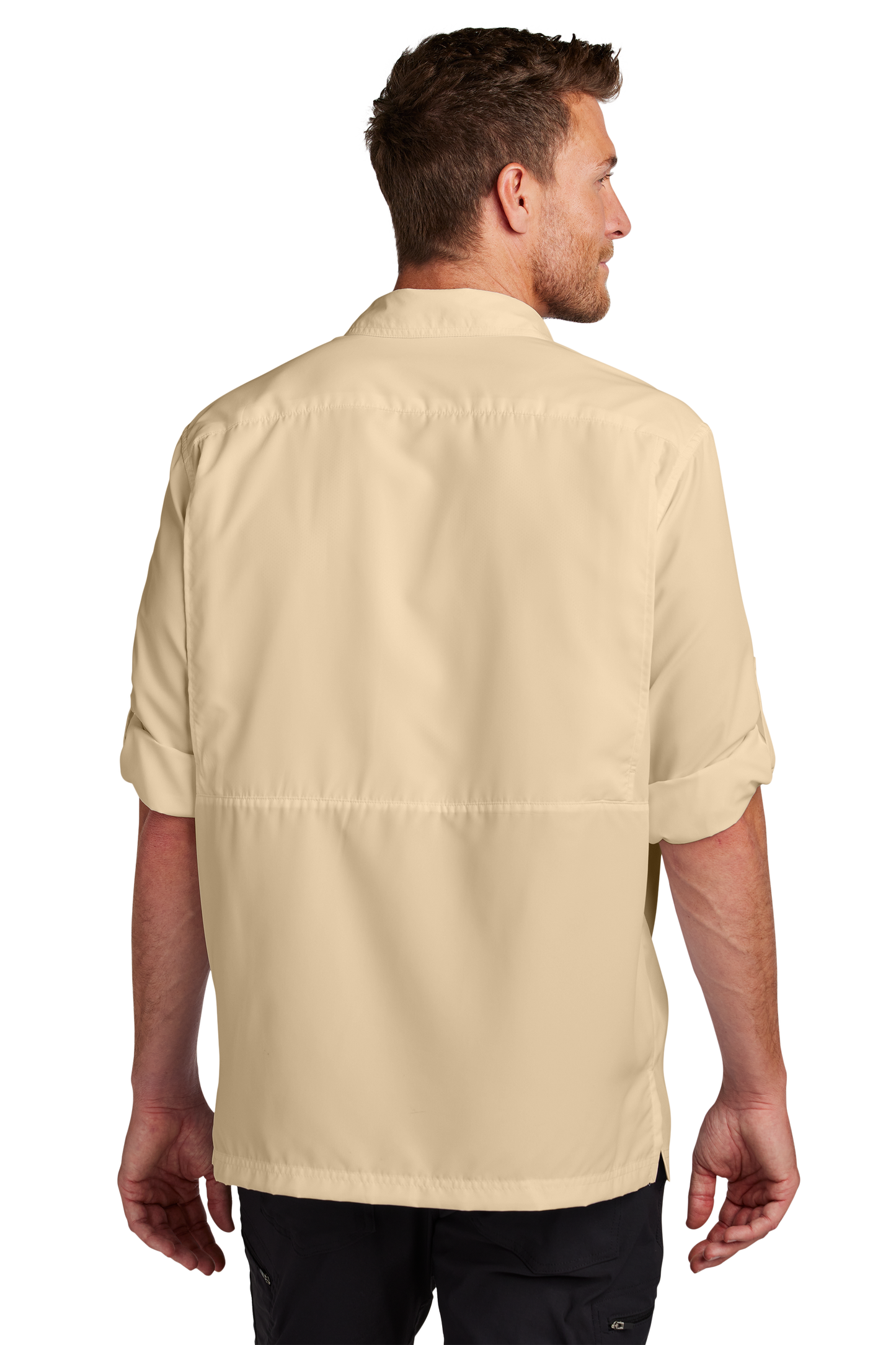 Port Authority® Long Sleeve UV Daybreak Shirt - Oat