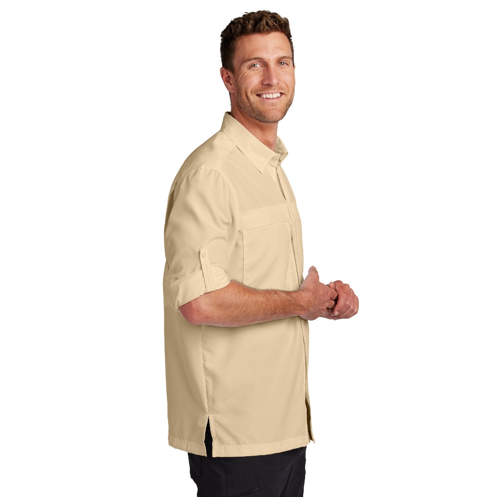 Port Authority® Long Sleeve UV Daybreak Shirt - Oat