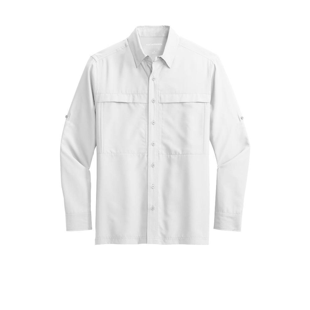 Port Authority® Long Sleeve UV Daybreak Shirt - White