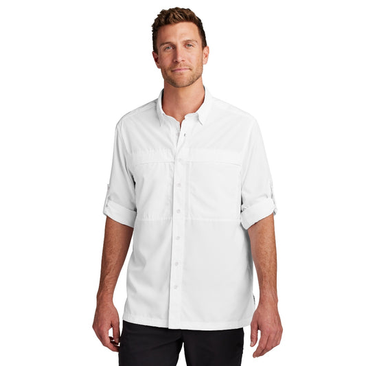 Port Authority® Long Sleeve UV Daybreak Shirt - White