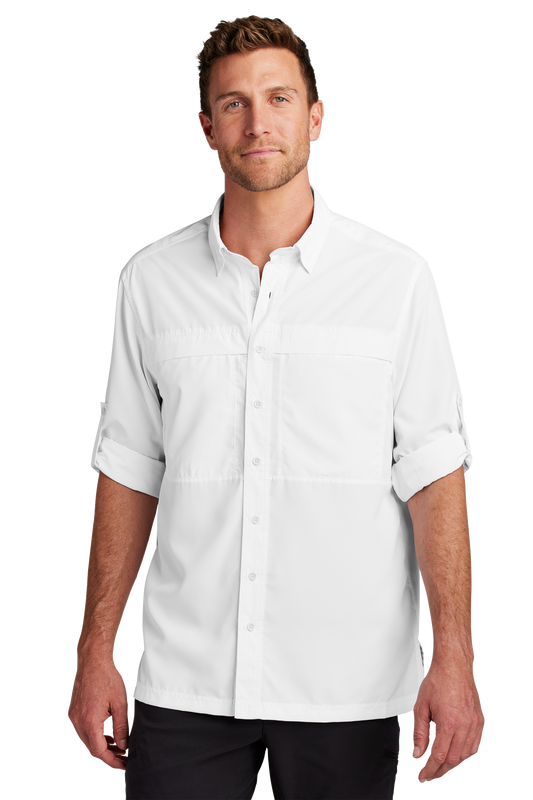 Port Authority® Long Sleeve UV Daybreak Shirt - White