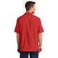 Port Authority® Short Sleeve UV Daybreak Shirt - Rich Red