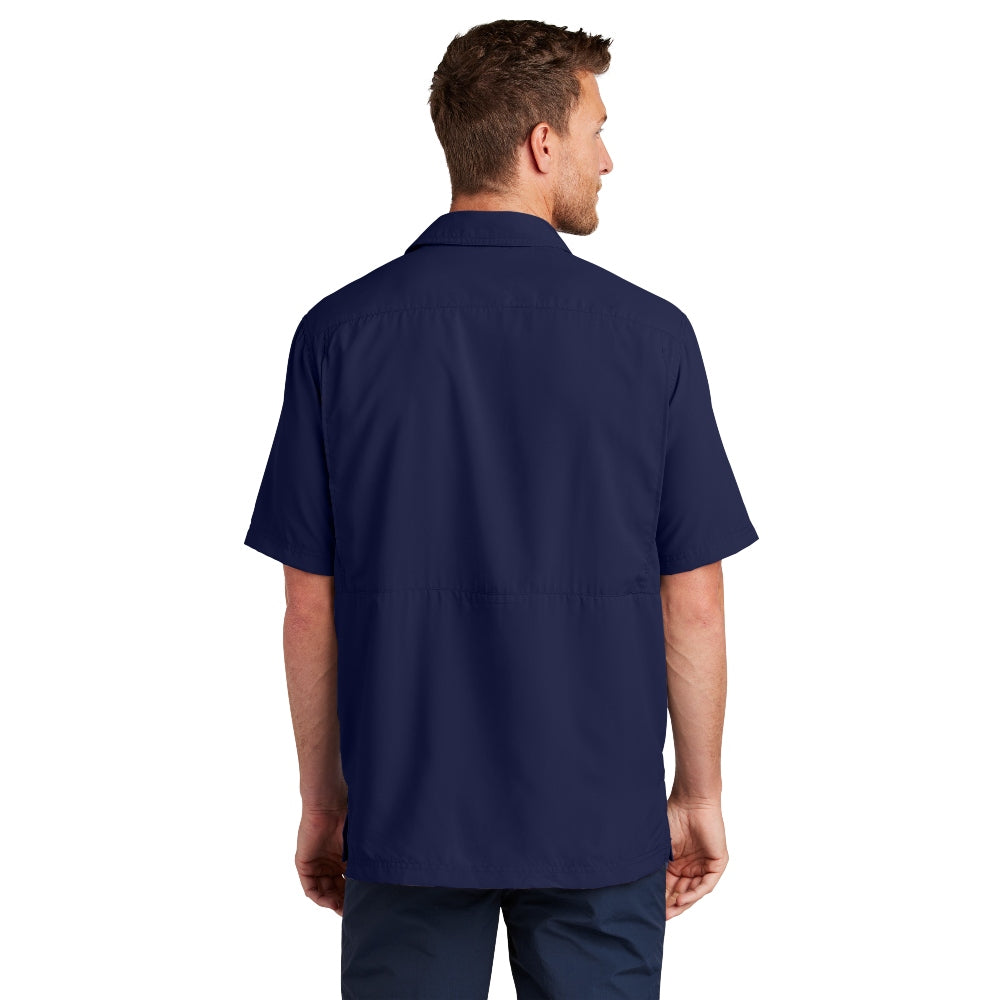 Port Authority® Short Sleeve UV Daybreak Shirt - True Navy