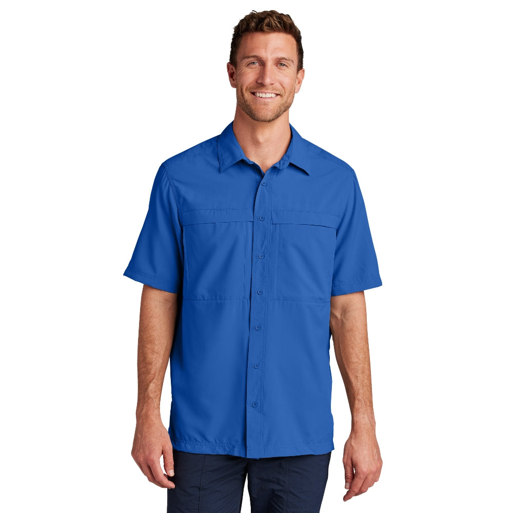 Port Authority® Short Sleeve UV Daybreak Shirt - True Royal