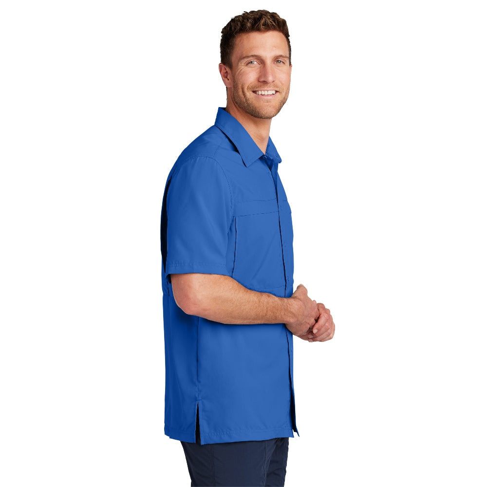 Port Authority® Short Sleeve UV Daybreak Shirt - True Royal