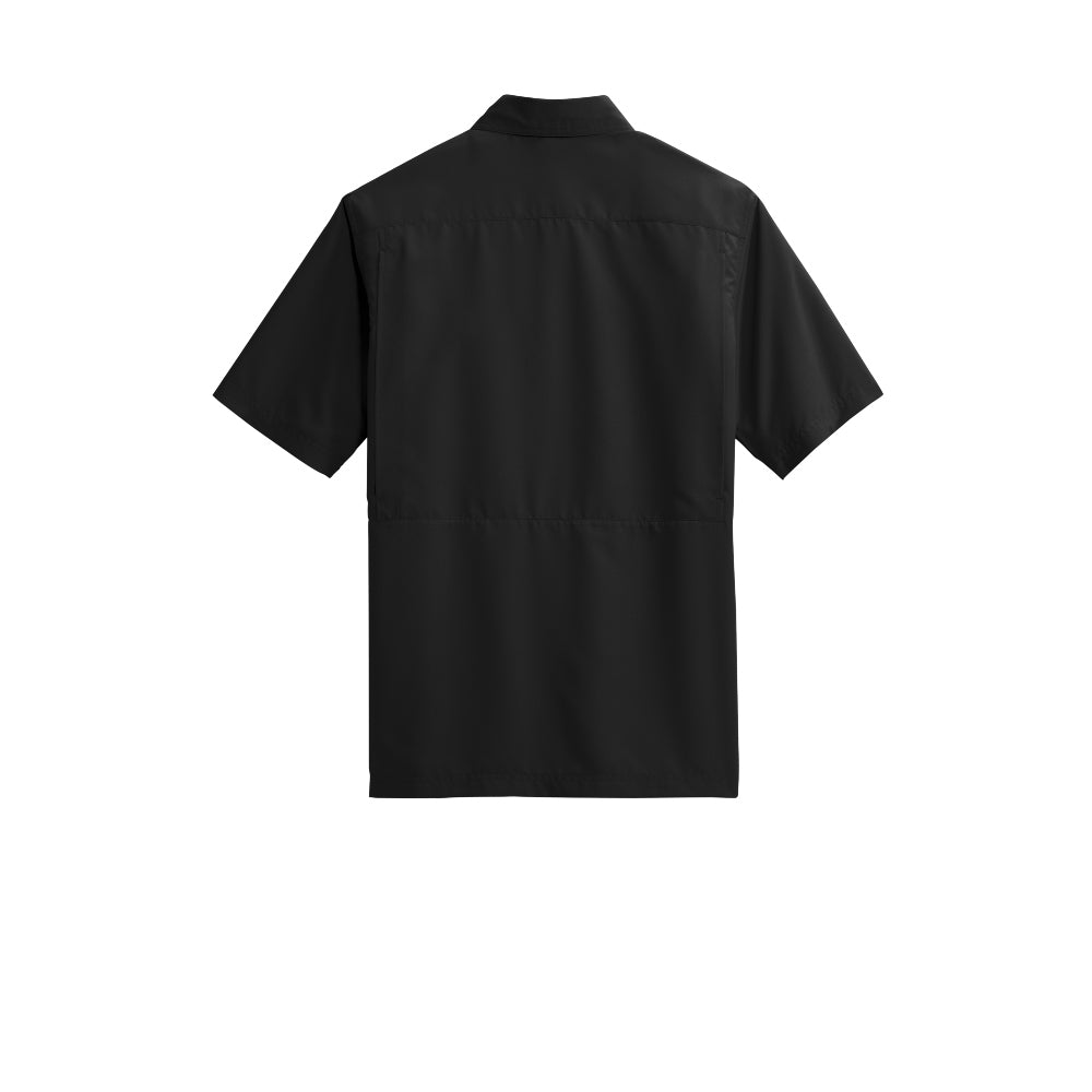 Port Authority® Short Sleeve UV Daybreak Shirt - Deep Black