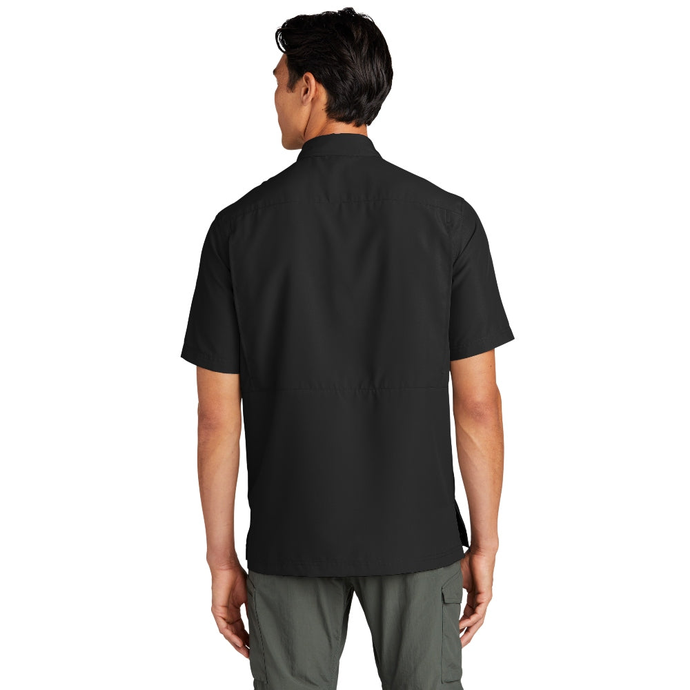 Port Authority® Short Sleeve UV Daybreak Shirt - Deep Black