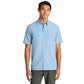 Port Authority® Short Sleeve UV Daybreak Shirt - Light Blue