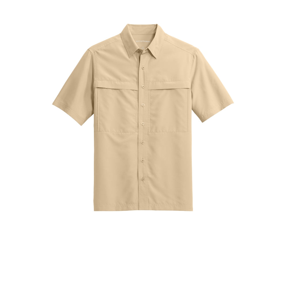 Port Authority® Short Sleeve UV Daybreak Shirt - Oat