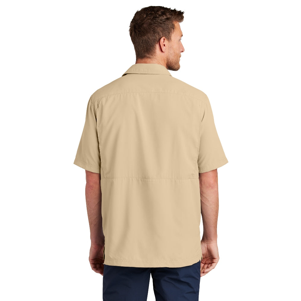 Port Authority® Short Sleeve UV Daybreak Shirt - Oat