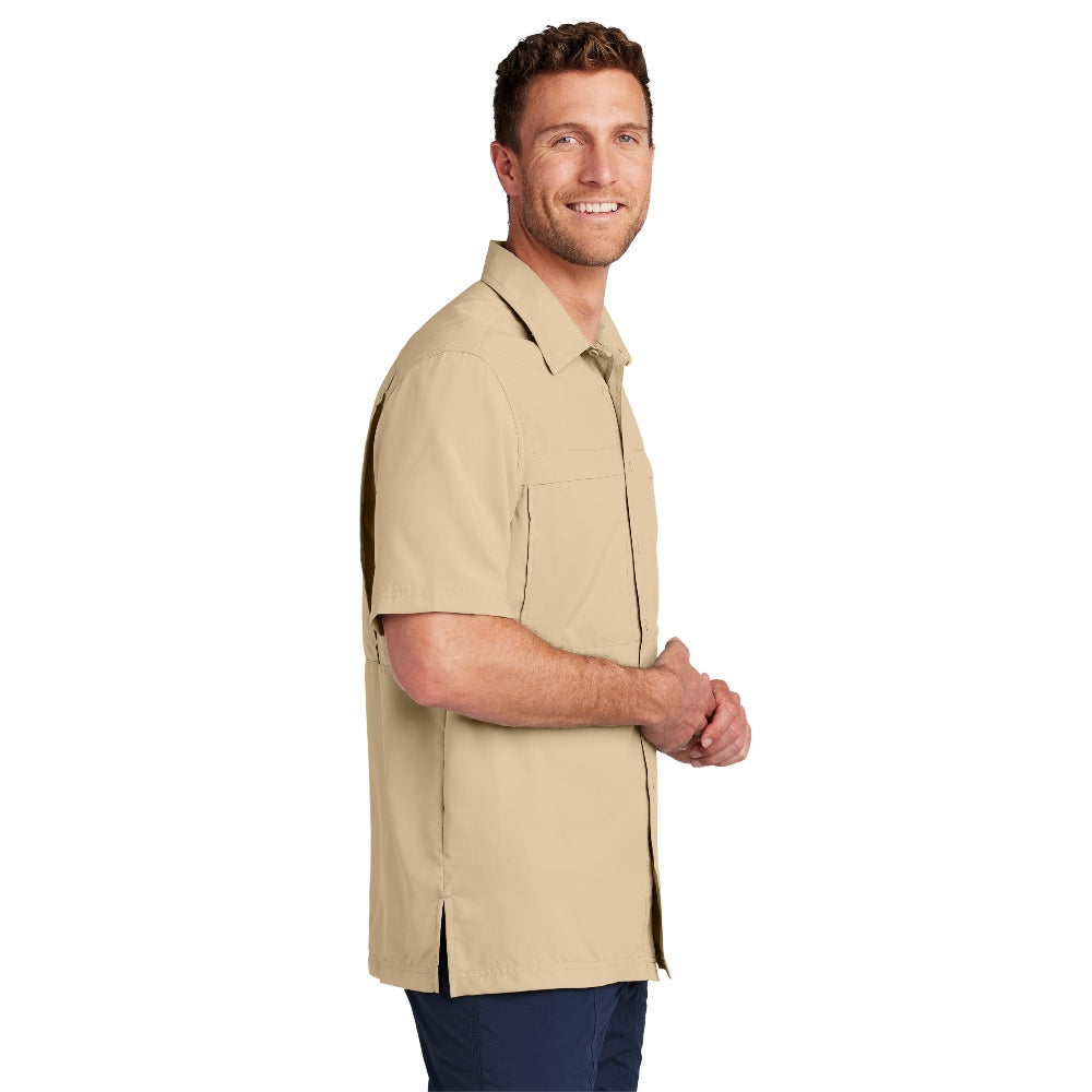 Port Authority® Short Sleeve UV Daybreak Shirt - Oat