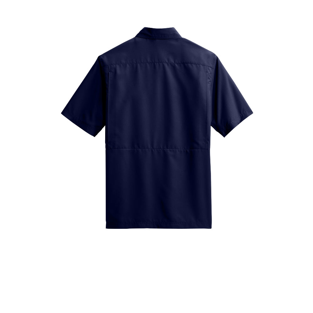 Port Authority® Short Sleeve UV Daybreak Shirt - True Navy
