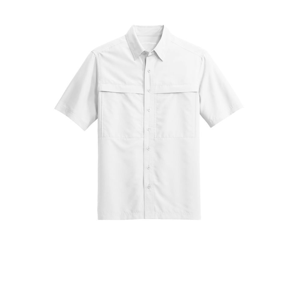 Port Authority® Short Sleeve UV Daybreak Shirt - White