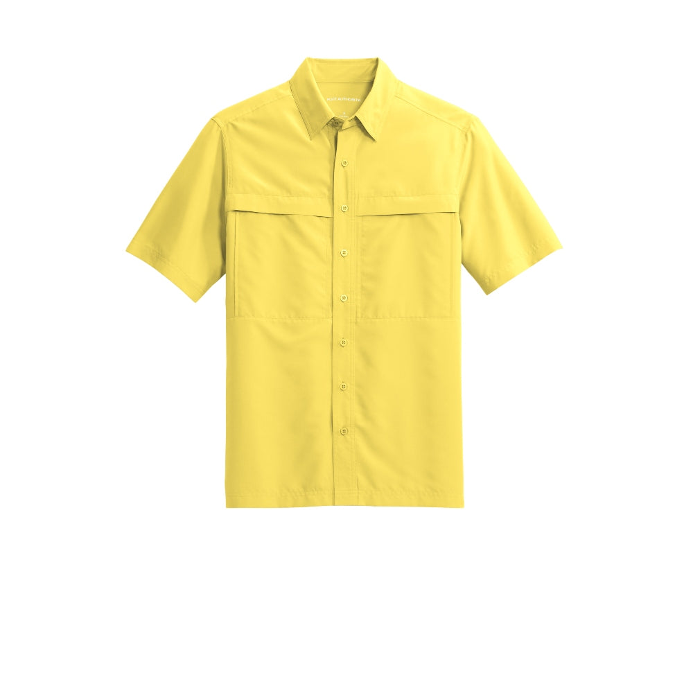 Port Authority® Short Sleeve UV Daybreak Shirt - Yellow