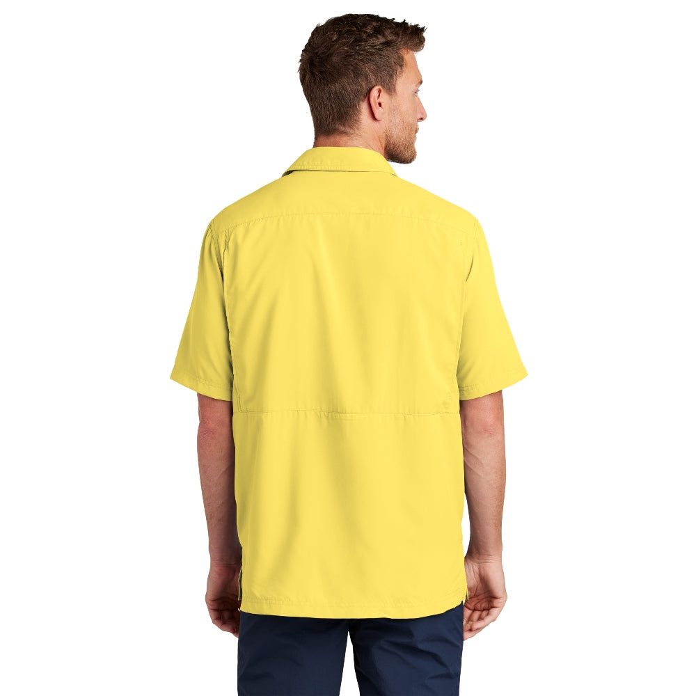 Port Authority® Short Sleeve UV Daybreak Shirt - Yellow