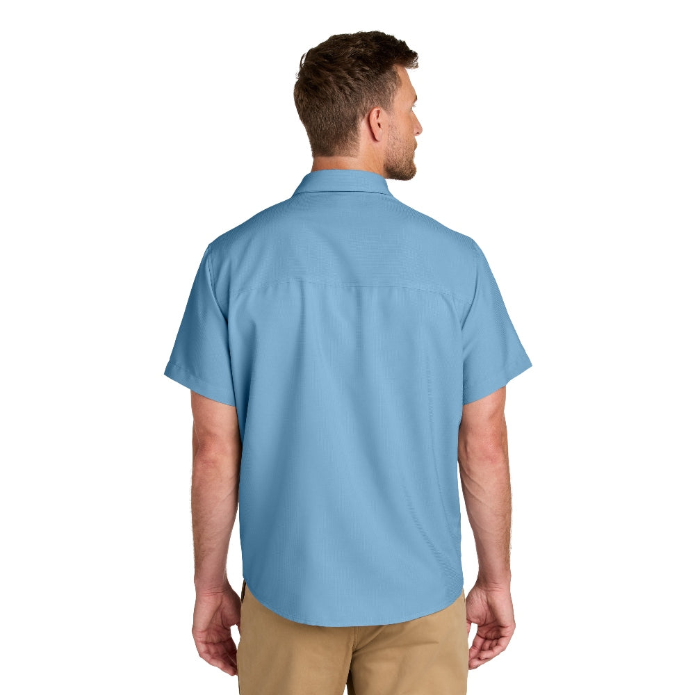 Port Authority® Short Sleeve UV Dockside Shirt - Carolina Blue