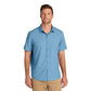 Port Authority® Short Sleeve UV Dockside Shirt - Carolina Blue