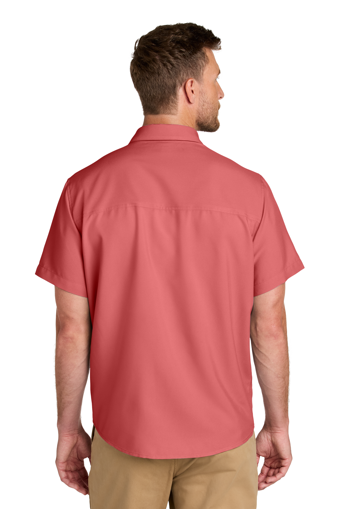 Port Authority® Short Sleeve UV Dockside Shirt - Coral Reef