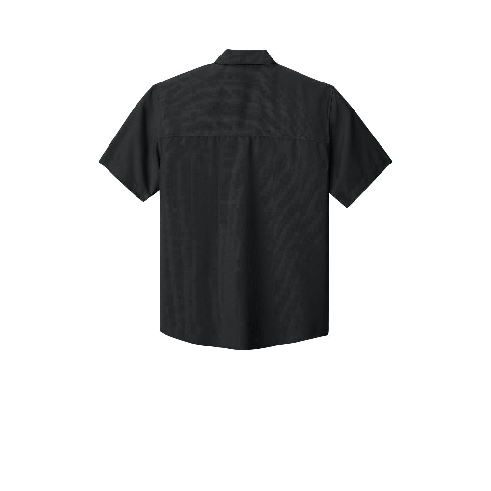 Port Authority® Short Sleeve UV Dockside Shirt - Deep Black