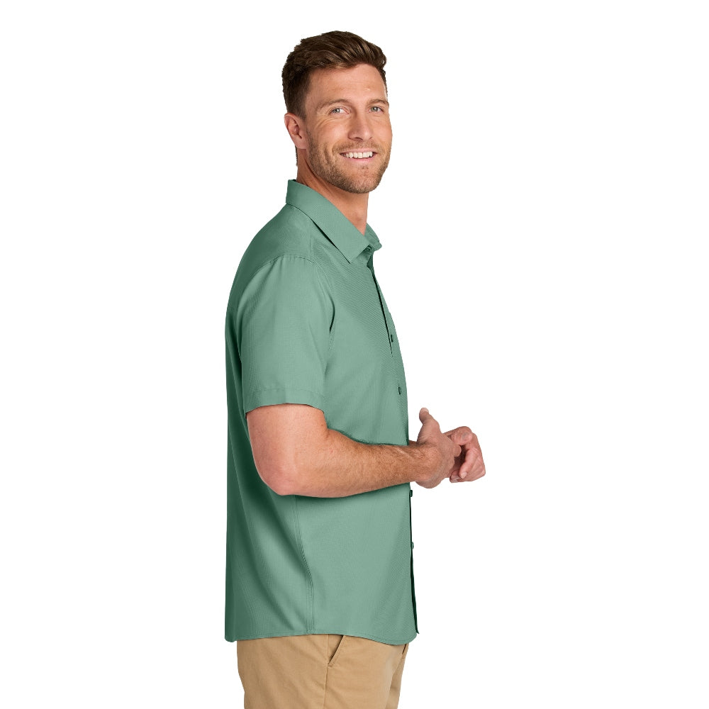 Port Authority® Short Sleeve UV Dockside Shirt - Sage